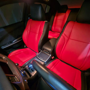สำหรับปี 2011-2015 2016 2017 2018 2019 2020 2021 2022 Dodge Charger อุปกรณ์ตกแต่งรถยนต์แบบสั่งทำพิเศษ ปลอกหุ้มเบาะรถยนต์ 5 ที่นั่ง หนังเทียมสำหรับรถบรรทุก - Product Image 2
