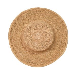 Chapeau de soleil unisexe en paille naturelle avec ruban et corde, idéal pour la plage et les activités estivales en extérieur - Product Image 5