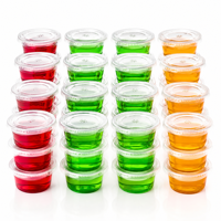 Fabricant de gobelets en plastique jetables de 1,5 oz, impression de logo personnalisée, OEM/ODM, gobelet transparent en PP pour vinaigrette