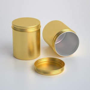 Envase Redondo de Aluminio de 200 ml/200 g para Alimentos, Lata de Aluminio para Pastillas, Lata Alta para Té con Tapa Deslizante - Product Image 5