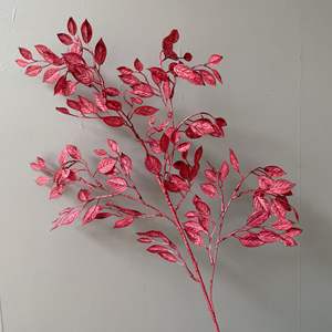 Venta al por mayor Salón Techo Flor falsa Simulación Hortensia Vino Rojo Peonía Flor roja Simulación Boda - Product Image 4