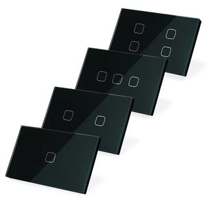 Cnskou Dimmer Switch 110-240V 1 Channel Touch Glass Panel For Home Office Renovation - Product Image 4