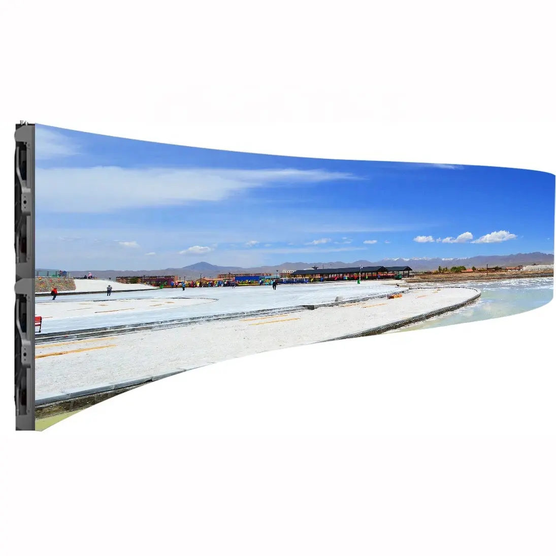 Flexible Led TV Display P2 P2.5 P3 P4 P5 Indoor Curved Folding TV Screen