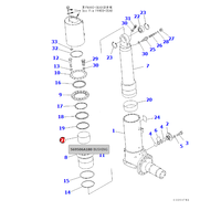 Boccola 569-50-6A181 per Autocarro Ribaltabile HD325-7 HD325-8 HD405-7 HD465-7 HD605-7 569506A181 Ricambi Macchine Edili