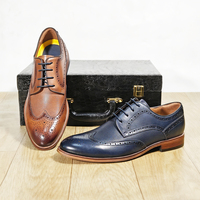 Großhandel Herren Business-Schuhe Hochwertige Formelle Gummi-Oxfords Büroschuhe Zapatos De Hombre Schnür-Lederschuhe für Männer