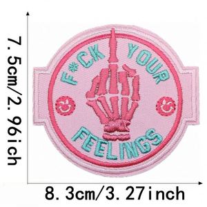 แพทช์ปักลายคาวบอยฮาวดี้สีชมพูสำหรับตกแต่งเสื้อคลุมและหมวกสำหรับกิจกรรมกลางแจ้ง ขายดี - Product Image 6