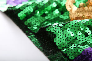 فستان مهرجان ماردي غرا مزين بالترتر الزهري جيد التهوية وقابل للغسل فستان كرنفال عصري بمقاس واحد - Product Image 3