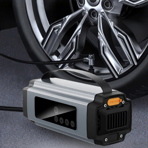 Chongteng Car Jump Starter Air <b>Pump</b> 12V 120W 25L Emergency Tool with 3M Power Cord for Vehicle Tire Inflation and <b>Battery</b> Boost - Product Image 1