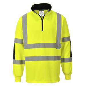 PORTWEST - B308YERXXXL Maillot jaune Xenon Rugby-EAN 5036108250196 HI-VIS WORKWEAR - Product Image 1