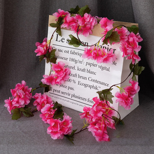 Guirnaldas de Flores de Cerezo Artificiales, Flores de Cerezo de Seda Artificial, Enredadera de Flores Artificiales para Decoración de Mesa de Primavera, Hogar y Bodas - Product Image 6