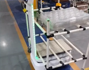 Robots logistiques AGV pour le transport en entrepôt, robots de levage ARM, robots de livraison de marchandises en usine à navigation automatique - Product Image 5