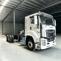 Châssis de Camion Lourd Isuzu 6x4 Diesel Euro 5 d'Occasion, Conduite à Gauche, 35 Tonnes, 460 CV, pour Travaux Spéciaux d'Ingénierie – Approvisionnement Direct Usine