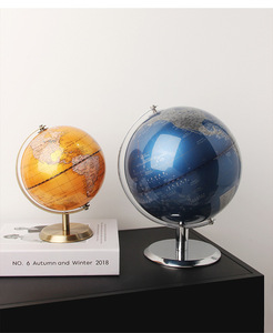Globos del mundo decorativos globo completo Inglés ornamento gabinete Oficina estudio escritorio sala <span class=keywords><strong>de</strong></span> estar decoración del hogar regalo 14cm <span class=keywords><strong>de</strong></span> diámetro - Product Image 2