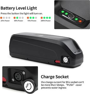 Paquete de Baterías para Bicicleta Eléctrica Hailong, Batería para <span class=keywords><strong>E</strong></span>-bike de 24v 36v 48v 52v 10ah 13ah 15ah 16ah 17ah - Product Image 6