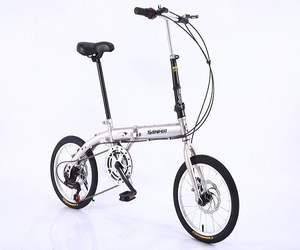 <span class=keywords><strong>Vélo</strong></span> <span class=keywords><strong>pliant</strong></span> <span class=keywords><strong>20</strong></span> <span class=keywords><strong>pouces</strong></span> 7 vitesses en alliage d'aluminium noir à frein à disque, ultra-léger et portable, pour le sport – Vente chaude - Product Image 5