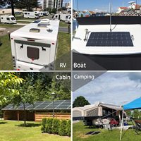 Panneau solaire photovoltaïque flexible en film mince ETFE demi-cellule 166mmx166mm Mono 385W, en rouleau, pour la vente en gros