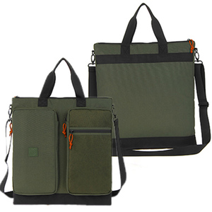 Bandolera de tela Oxford de nailon para hombre, funda portátil para ordenador portátil, Convertible con cremallera, maletín con asa de trabajo - Product Image 1