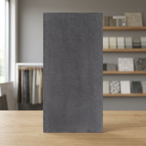 Modern Edgar Nero 600x1200mm Anti Slip Glossy Porcelain <b>Wall</b> And Floor Tiles - Product Image 2