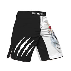 Pantalones Cortos de Lucha Transpirables con Estampado de MMA para Hombre, Pantalones de Muay Thai, Kickboxing y Sanda con Rayas de Tigre, Pantalones Cortos de Boxeo para Niños y Jóvenes - Product Image 2
