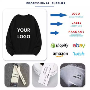 เสื้อสเวตเตอร์ผู้ชายผ้าฝ้าย350กรัมเสื้อสเวตเตอร์แบบแอคทีฟสำหรับฤดูใบไม้ร่วง - Product Image 3