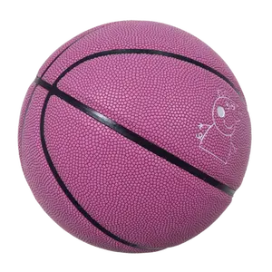 Smile boy — Basket-Ball Standard, en cuir PU taille 6, pour l'intérieur, ballon d'entraînement pour débutant, vente en gros, nouveauté,