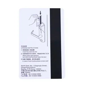 High Quality PVC Key Card Custom Wholesale Hotel RFID Security Access Control with CMYK Offset Printing at Fair Price