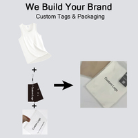 Camiseta sin Mangas Personalizada Kuenzi con Logotipo Personalizado, Corte Regular, 100% Algodón, 280 g/m², para Mujer