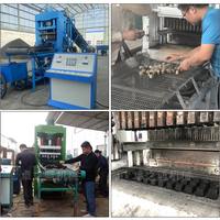 Design de mode ferraille Service professionnel à l'étranger petit barbecue briquettes de charbon de bois moules en forme faisant la Machine fabriquée en Chine