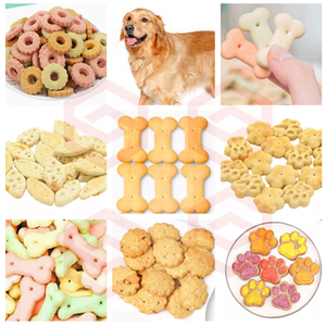 Máquina para hacer galletas secas para perros y mascotas, línea automática para tratar animales duros y suaves, 100 kg/h-500 kg/h, harina de trigo plateada proporcionada 5000/ - Product Image 5