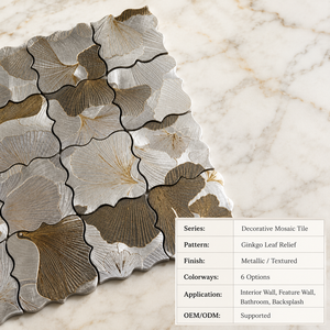 <span class=keywords><strong>Mosaico</strong></span> <span class=keywords><strong>Vintage</strong></span> para Baño, Azulejos de Piso, <span class=keywords><strong>Mosaico</strong></span> de Aluminio para Pared, <span class=keywords><strong>Mosaico</strong></span> para Cocina, Hotel - Product Image 2