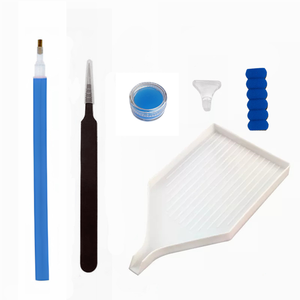 Kit de Herramientas Creativas 5D Ecológicas de Resina para Dibujo de Diamantes, Pinzas de Hierro, Puntas de Bolígrafo Múltiples, Accesorios para Pintura de Diamantes DIY - Product Image 2