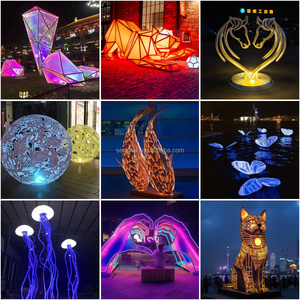 SENZHAO <strong>Tree</strong> Shape Garden Decorative <strong>Light</strong> LED Motif <strong>Light</strong> for Outdoor Decoration Luminous IP65 - Product Image 3