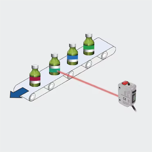 Thay thế LA2-ZB150P LA2-ZB Series Màn hình kỹ thuật số hiển thị vị trí An ninh chùm tia laser cảm biến quang điện nhận tín hiệu phát hiện vật thể - Product Image 3