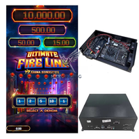 Original Ultimate Fire Link China Street Firelink PC Game Board-Permainan Balap Bahasa Inggris dengan Layar Vertikal dan Penerima Uang Kertas