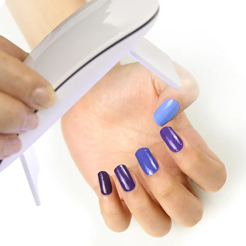 Обертки для гель-лака для ногтей, полузатвердевающие долговечные модные Гелевые полоски для ногтей, популярные в Японии, гелевые ногти с УФ-светом