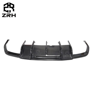 R Style <strong>Carbon</strong> Fiber Rear Bumper <strong>Diffuser</strong> for Mercedes Benz CLS550 CLS63 W218 2012-2014 - Product Image 6