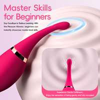 OEM/ODM Dubbelzijdige G-spot Clitoris Vaginale Plezier Stimulator, Veilige Siliconen, USB Oplaadbaar, Waterdicht, 10 Frequenties, Orgasme, CE-gecertificeerd
