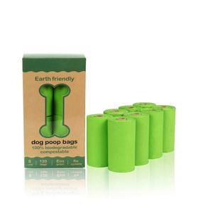 Sacs à déjections pour chiens biodégradables, sacs poubelles jetables pour animaux de compagnie, sacs à déjections pour chats - Product Image 1