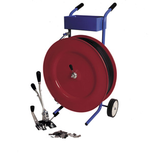 carrello mobile per set di rulli di nastri in plastica, larghezza del nastro 13 mm - Product Image 1