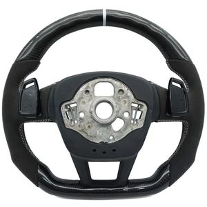 Volant personnalisé en fibre de carbone avec Alcantara pour <span class=keywords><strong>Audi</strong></span> A4 A5 A6 A7 S3 S5 RS7 <span class=keywords><strong>2018</strong></span> - Product Image 2