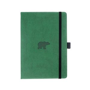 Promotional Custom Green Brown Notebooks With Elastic Band Ribbon <b>Bookmark</b> for Clients Giveaways - Product Image 1