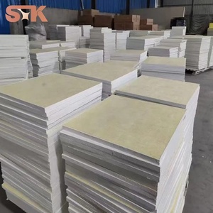 Panel <span class=keywords><strong>Acústico</strong></span> <span class=keywords><strong>de</strong></span> <span class=keywords><strong>Fibra</strong></span> <span class=keywords><strong>de</strong></span> <span class=keywords><strong>Vidrio</strong></span> para Techo, Ligero, Ignífugo, NRC 0.9, Insonorizante, para Oficina, Escuela, Estudio <span class=keywords><strong>de</strong></span> Grabación, <span class=keywords><strong>Precio</strong></span> <span class=keywords><strong>de</strong></span> Fábrica - Product Image 1