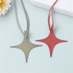Wholesale Four-point Star PU Leather <b>Charm</b> Colorful <b>Bag</b> Pendant Star Shape Candy Color <b>Bag</b> Pendant Car Accessories - Product Image 3