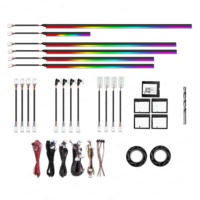 Éclairage d'ambiance intérieur LED 256 couleurs Symphony pour BMW Série 2 F44 F45 F46 F74 U06 – Accessoires de décoration et amélioration