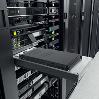 Boîtier de serveur DMX personnalisé en tôle de 1U 19 pouces pour montage en rack, en aluminium ou en fer, pour décodeur électronique et carte PCB