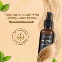 100% Minyak Pertumbuhan Rambut Neem Organik Alami Murni Produk Minyak Pertumbuhan Rambut Premium untuk Perawatan Kulit Kepala dan Rambut