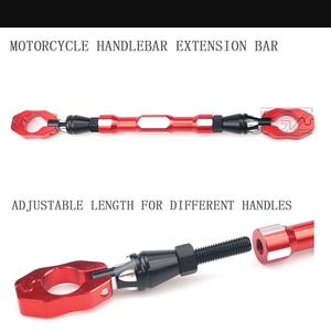 Barre transversale de <span class=keywords><strong>guidon</strong></span> de <span class=keywords><strong>moto</strong></span> 22mm universelle pour Scooter Motocross Pit Bike Extension Balance Rebar - Product Image 2