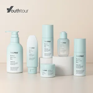 UDP 화장품 플라스틱 빈 투명 80ml 100ml 120ml 150 병 로션 미세 미스트 펌프 사용자 정의 토너 포장 용기