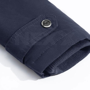 Best Selling High Street Style Men's Stand Collar Jacket 100% Cotton Winter Letter Pattern Latest Wholesale Fashion - Product Image 4