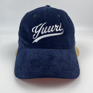 Tùy chỉnh Mũ bóng chày bán buôn khuyến mại Mũ bóng chày vải to sợi hải quân 6 Bảng điều chỉnh Mũ bóng chày - Product Image 2